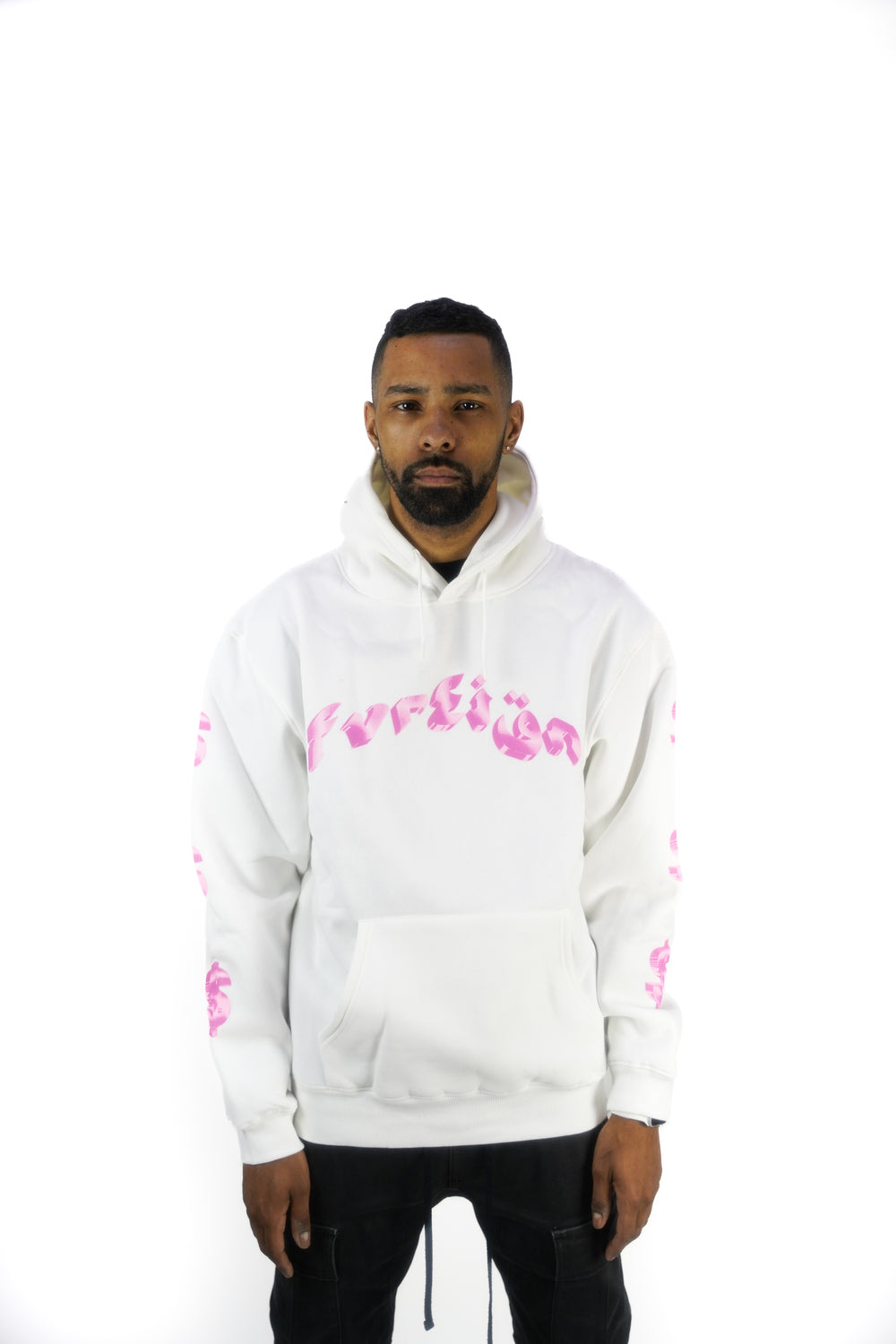 Off white blossom hoodie pink best sale